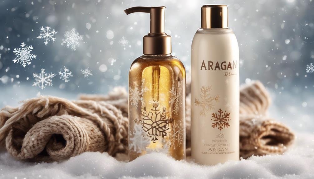 hydrating skincare with argan oil