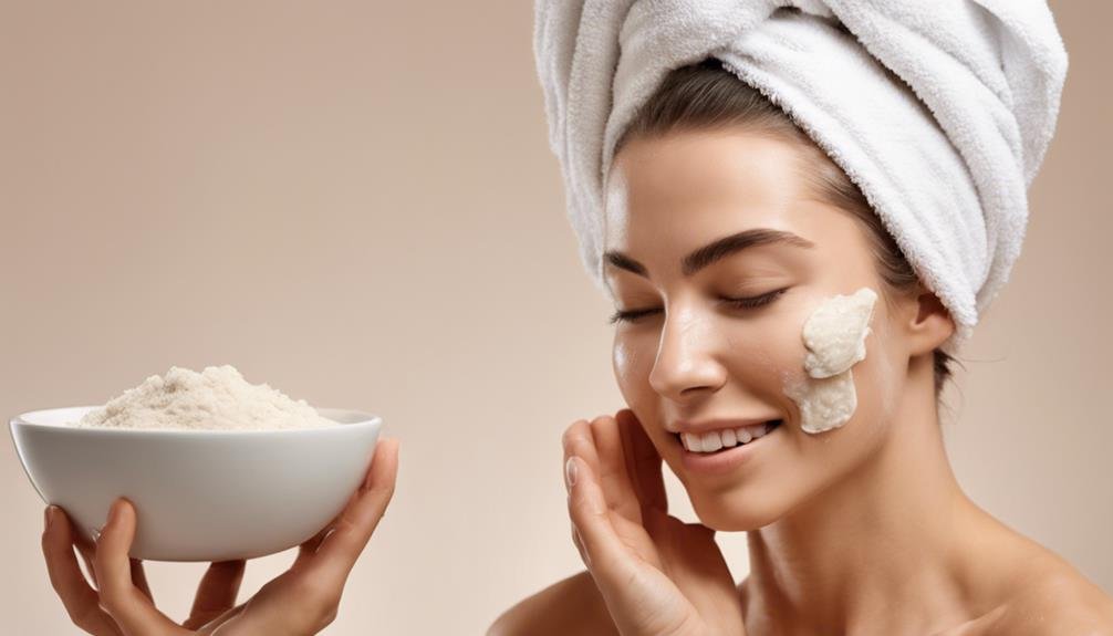 improve skin with exfoliation