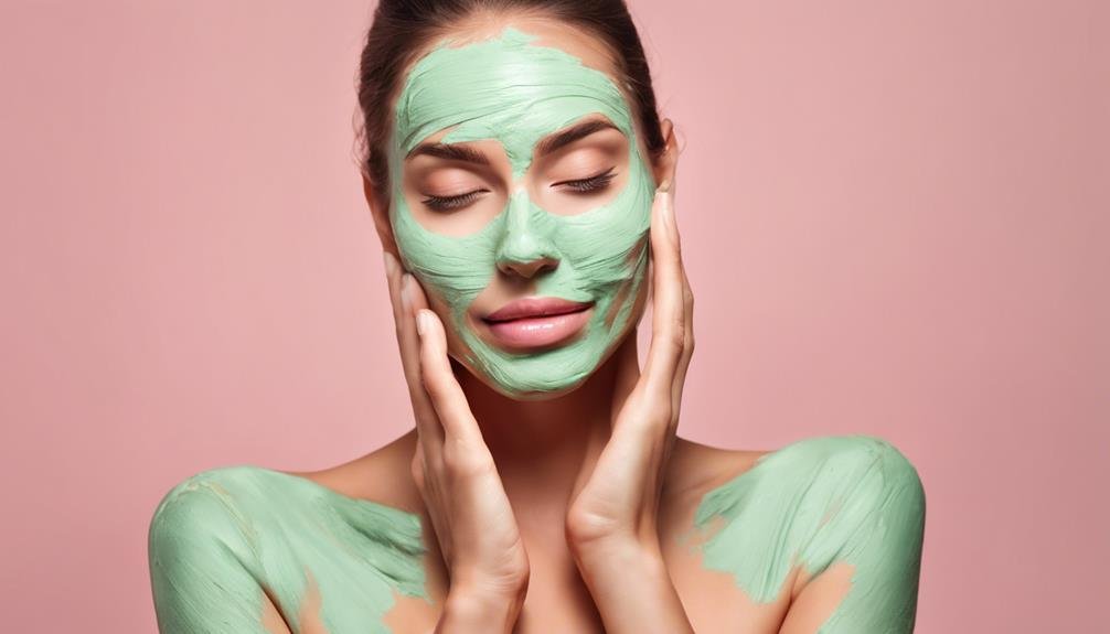 skin brightening masks with clay